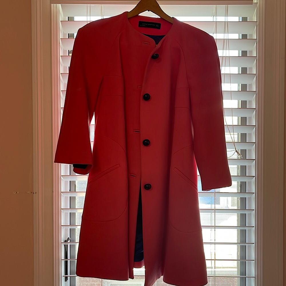 Zara pink coat